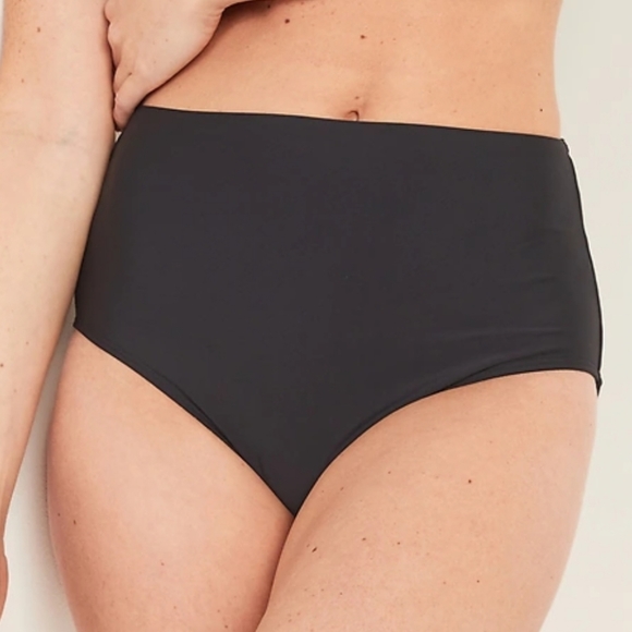 Old Navy Other - Old Navy XXL Bikini Bottom High Rise Classic Black Swim Bathing Suit NWT